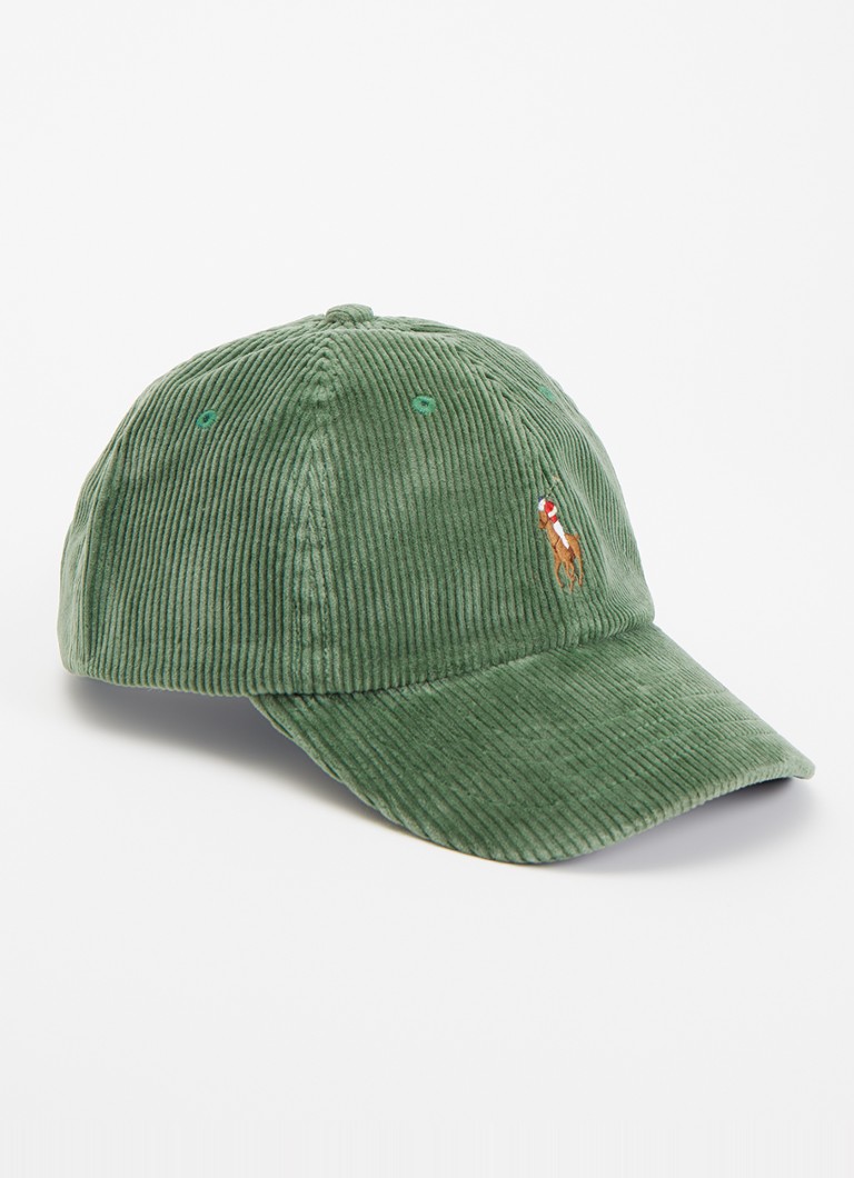 Ralph Lauren Heren Pet van corduroy met logoborduring