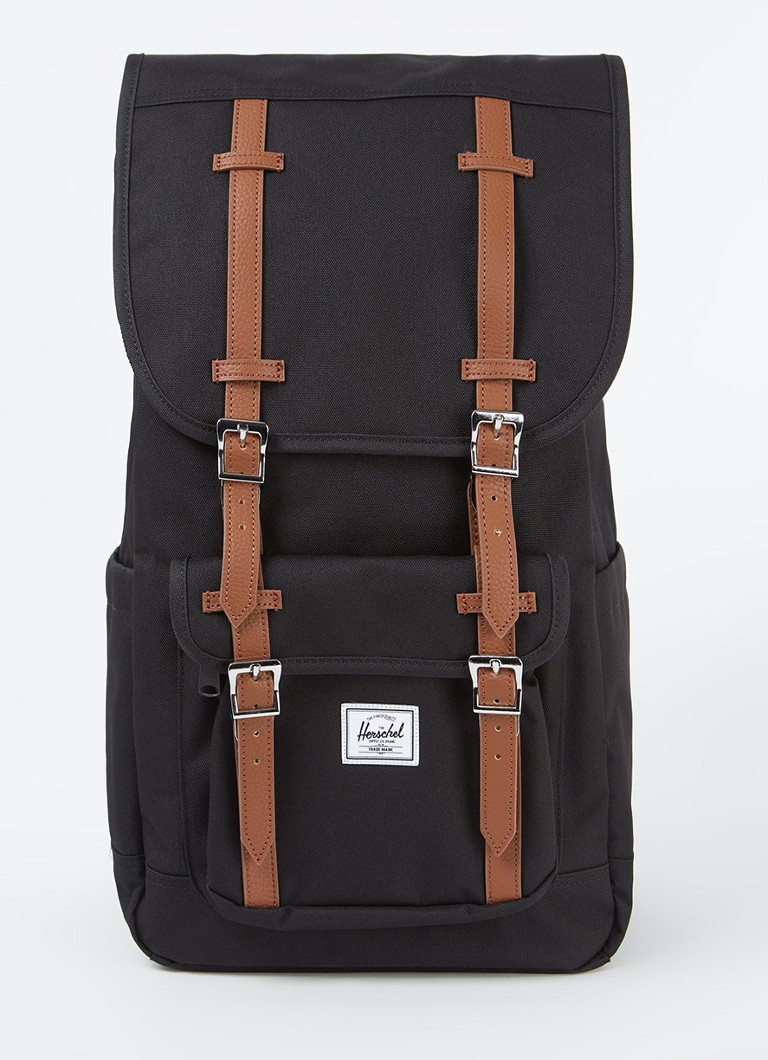Herschel Supply Little America rugzak met 16 inch laptopvak Zwart - Deal