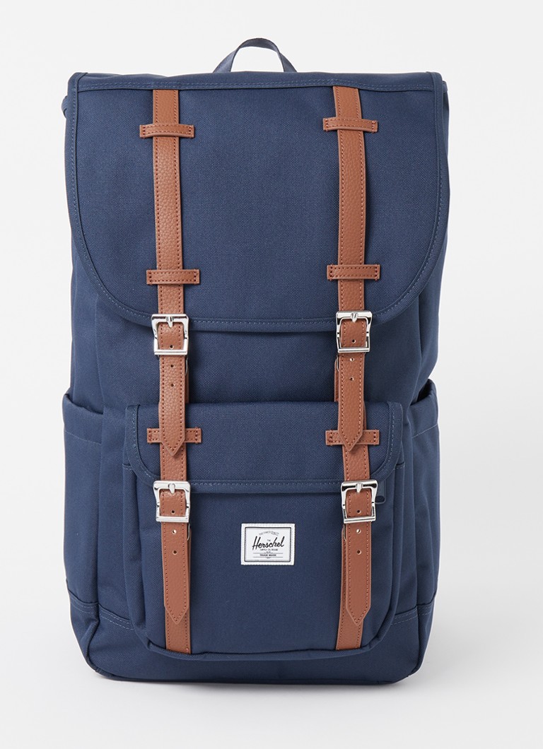 Herschel Supply Little America rugzak met 16 inch laptopvak Donkerblauw - Deal