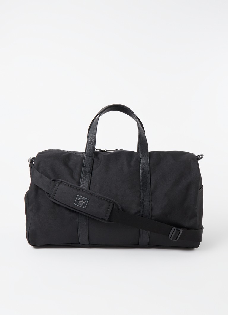 Herschel Supply Duffle Novel 43L weekendtas met afneembare schouderriem Zwart - Deal