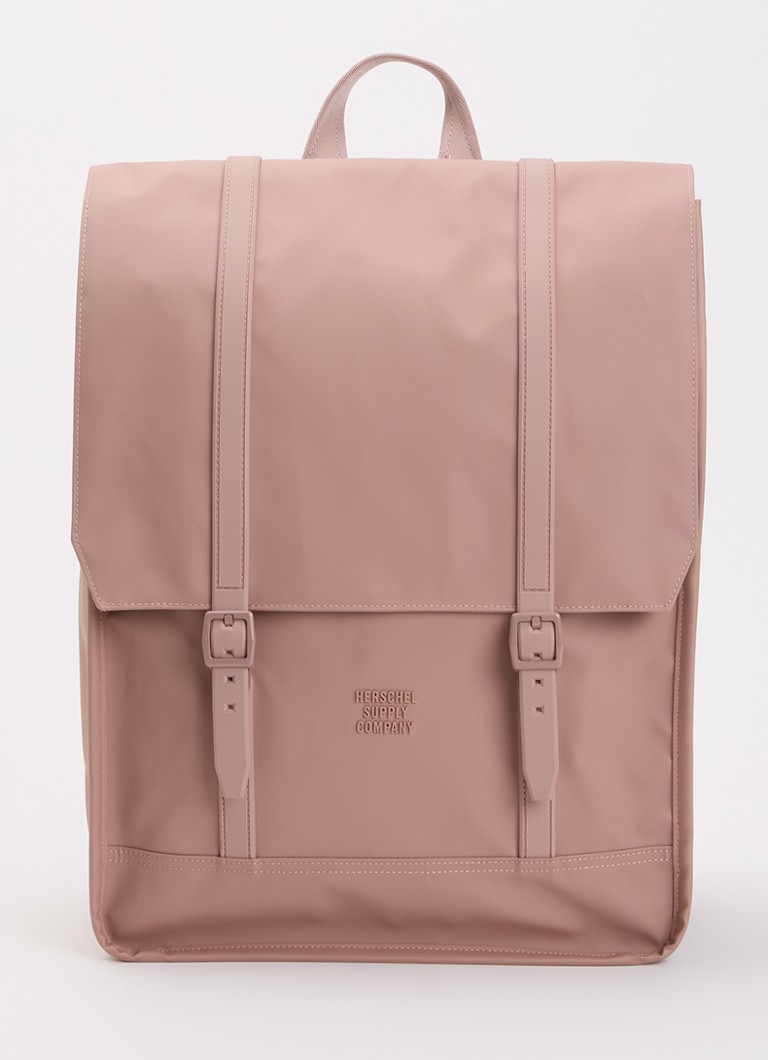 Herschel Supply Dames Survey rugzak met 16 inch laptopvak en waterafstotende coating in de kleur Oudroze, maat: 17x45cm
