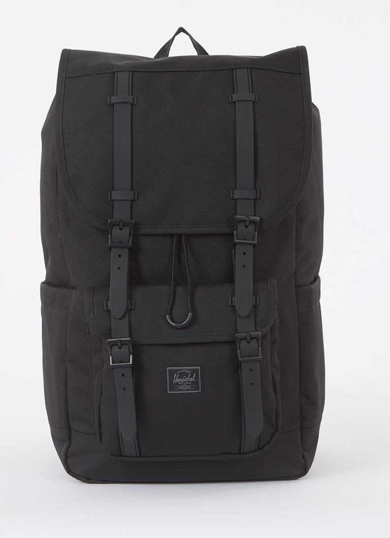Herschel Supply Little America rugzak met 16 inch laptopvak Zwart - Deal