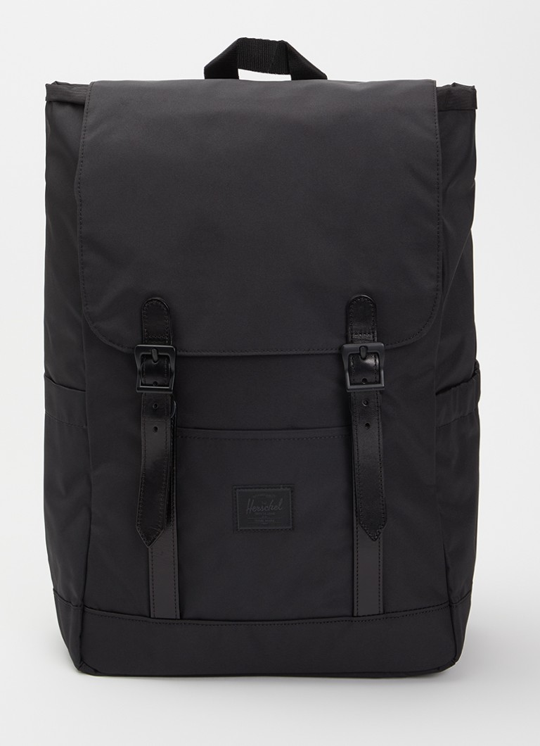 Herschel Supply Dames Retreat small rugzak met 14 inch laptopvak in de kleur Zwart, maat: 1maat