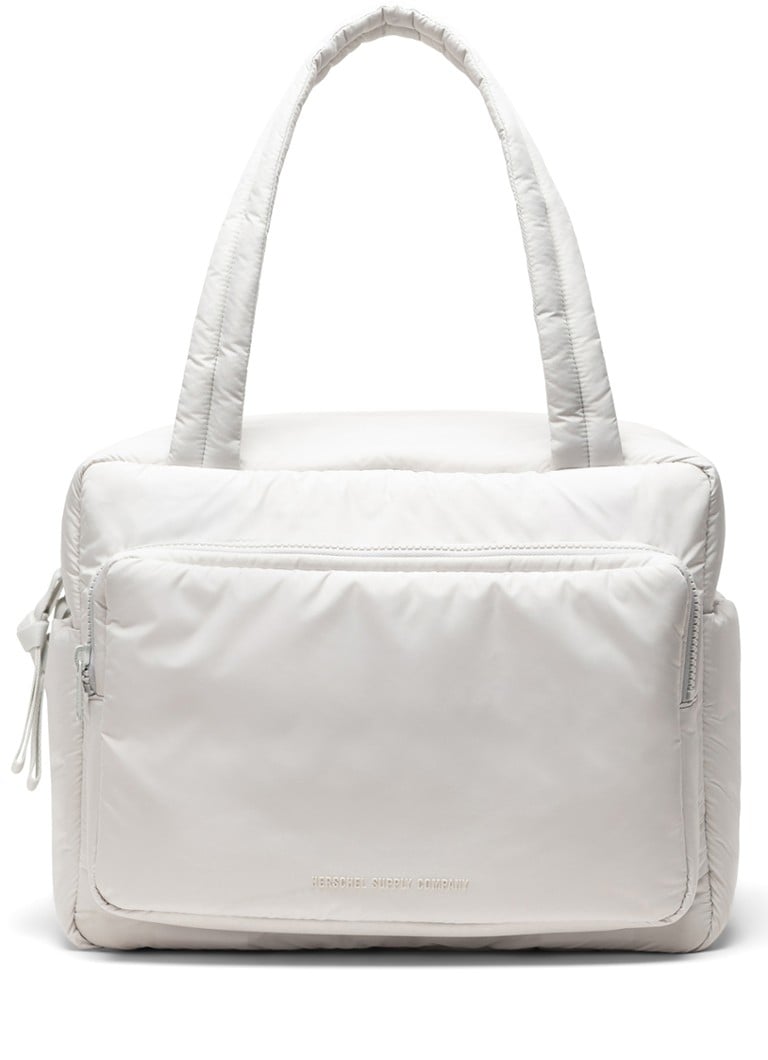 Herschel Supply Dames Cloudform handtas met logo in de kleur Metallic, maat: 31x40x32