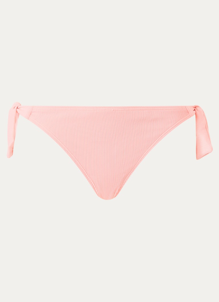 Barts Dames Cimazy Cheeky Bum bikinislip met geknoopt detail in de kleur Koraalroze, maat: 42
