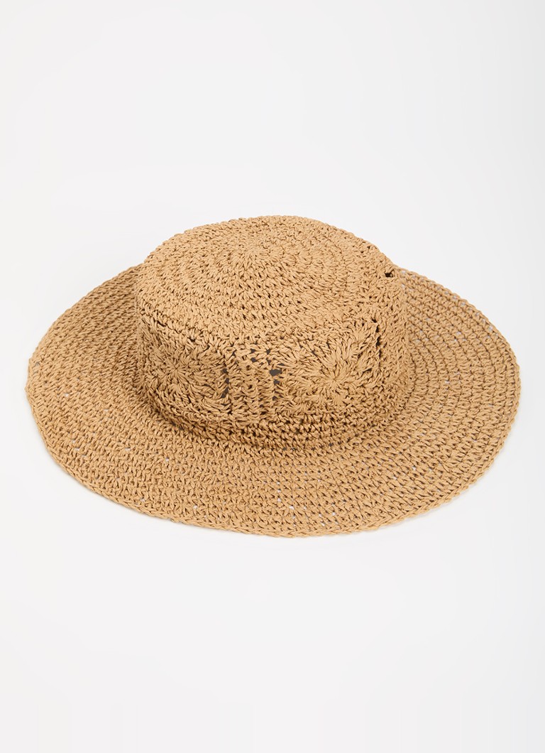 Barts Dames Fainte hoed van stro in de kleur Lichtbruin, maat: ONE SIZE