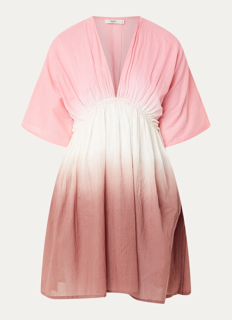 Barts Dames Mundoly strandjurk met dip-dye dessin in de kleur Roze, maat: ONE SIZE