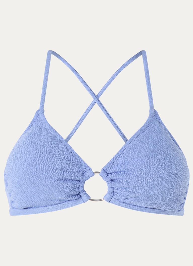 Barts Dames Saltoty triangel bikinitop met structuur in de kleur Lavendel, maat: 38