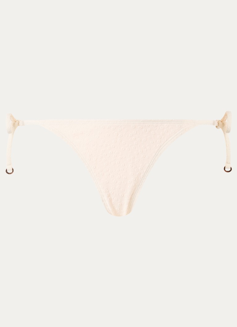 Barts Dames Simoa brazilian bikinislip met structuur in de kleur Ivoor, maat: 42