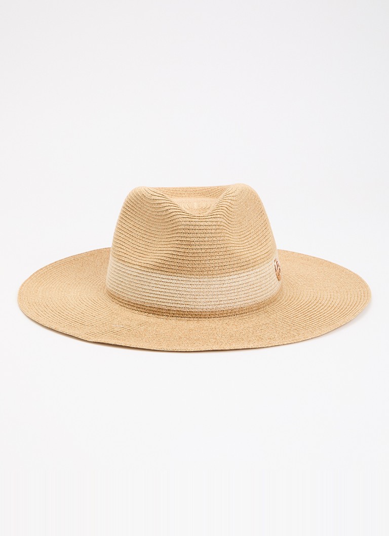 Barts Dames Swellie hoed van stro in de kleur Beige, maat: ONE SIZE