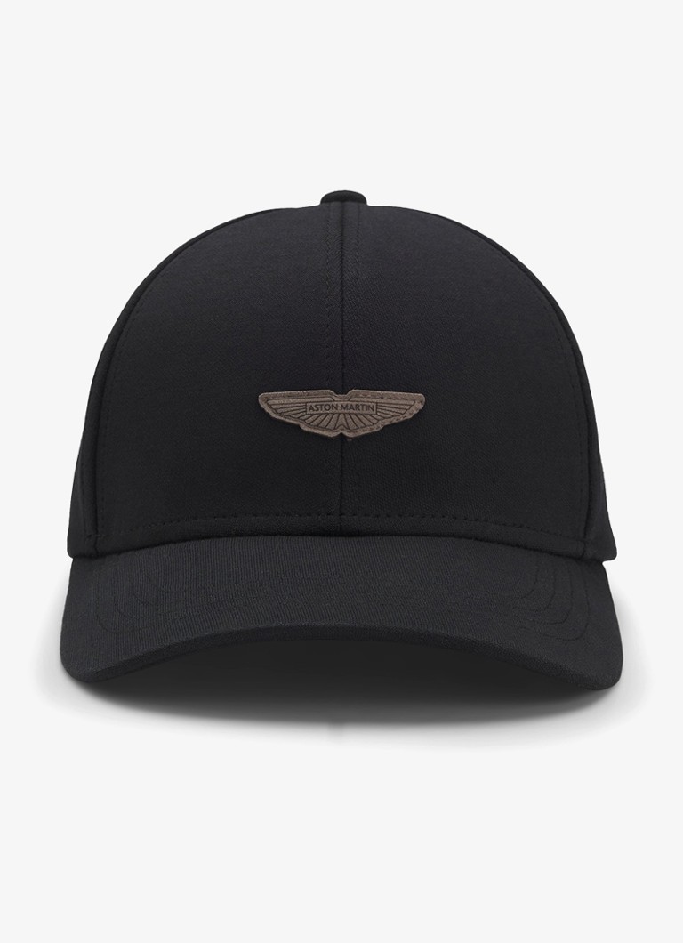 BOSS Heren BOSS x Aston Martin pet met logo in de kleur Zwart