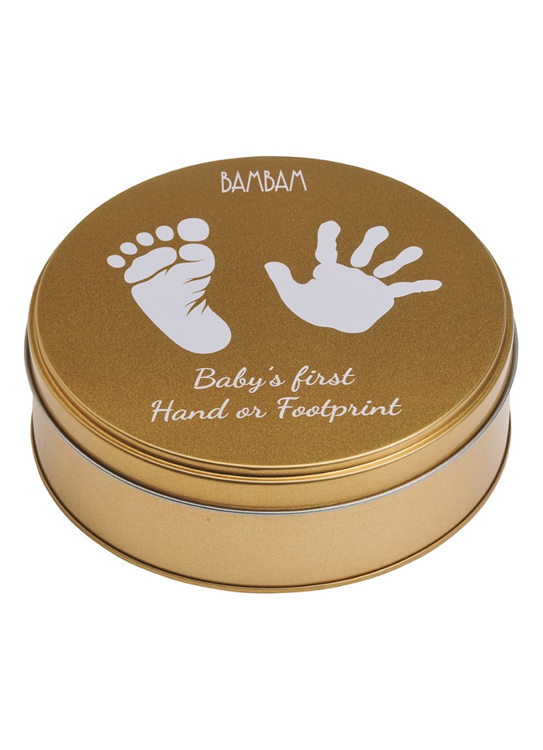 BamBam Meisjes Hand en voetafdruk set 15 cm in de kleur Goud, maat: 15 cm