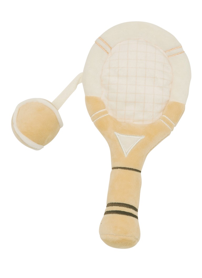 BamBam Baby Tennis / Padel set knuffel 26 cm in de kleur Multicolor, maat: 26 cm