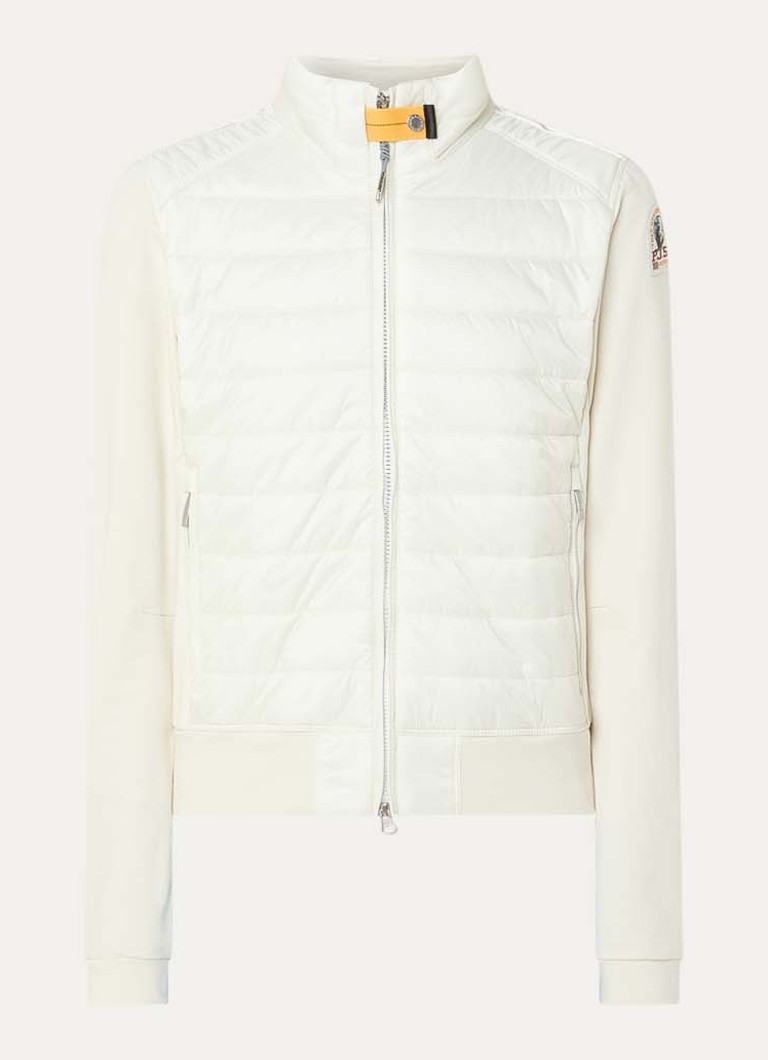 Parajumpers Dames Rosy sweatvest met gewatteerd voorpand in de kleur Lichtgroen, maat: L