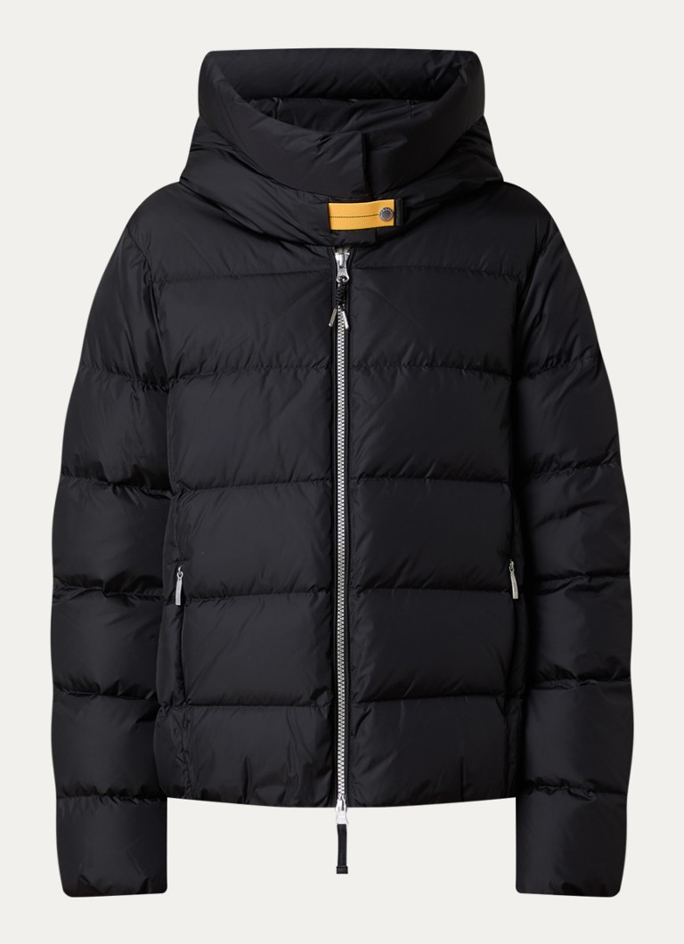 Parajumpers Dames Jinny jas met donsvulling en steekzakken in de kleur Zwart, maat: XS