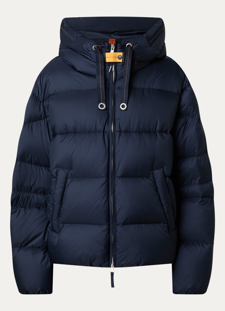 Parajumpers Dames Tilly jas met eendendons en steekzakken in de kleur Indigo, maat: L