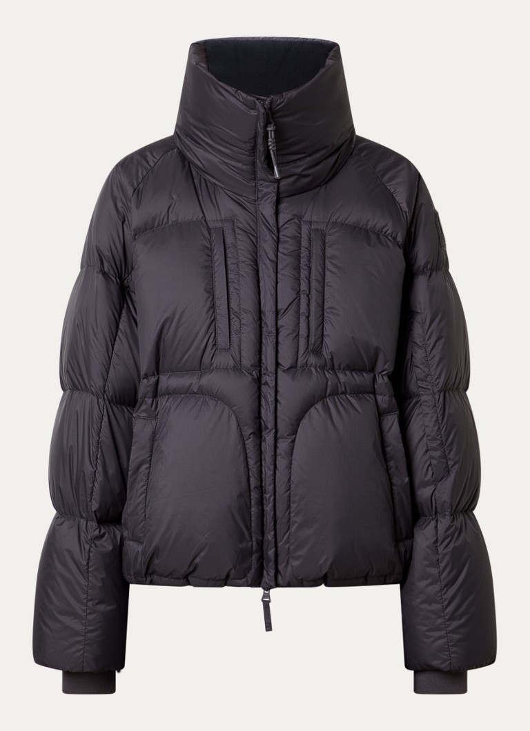 Parajumpers Dames Toulala puffer jack met opstaande kraag en donsvulling in de kleur Antraciet, maat: L