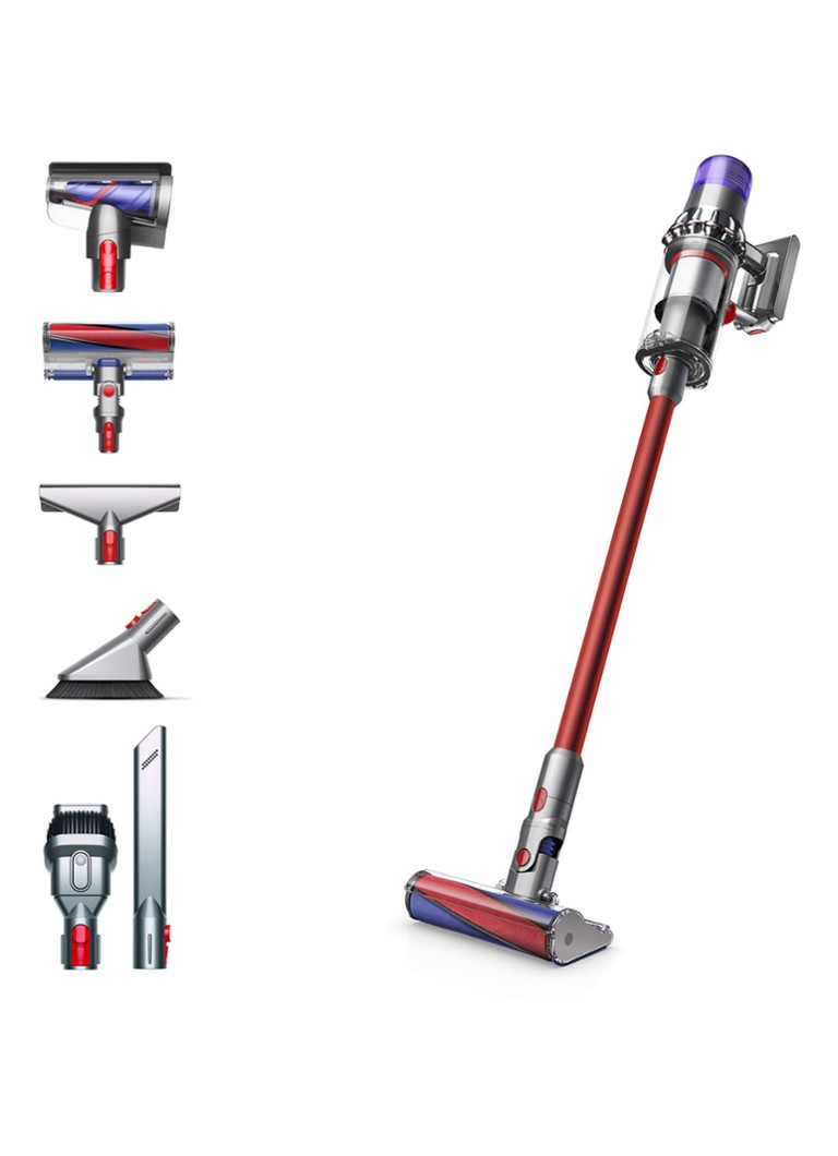 Dyson V11 Fluffy steelstofzuiger - nikkel / rood Nikkel / Rood - Deal