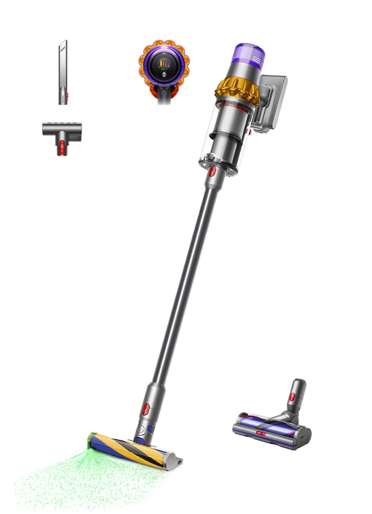 Dyson V15 Detect Absolute steelstofzuiger Zilver - Deal