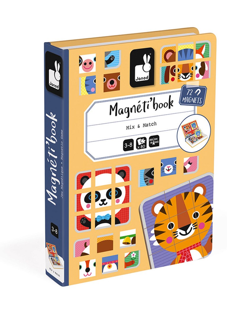 Janod Mix & Match Magneti'book