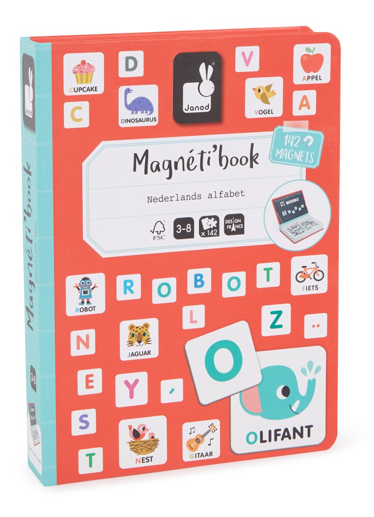 Janod Magnetibook Nederlands Alfabet in de kleur