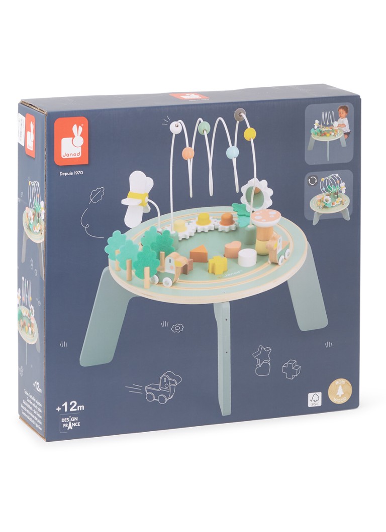 Janod Sweet Cocoon speeltafel in de kleur Groen, maat: ONE SIZE