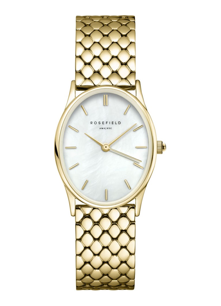 Rosefield Dames The Oval horloge OWGSG-OV01