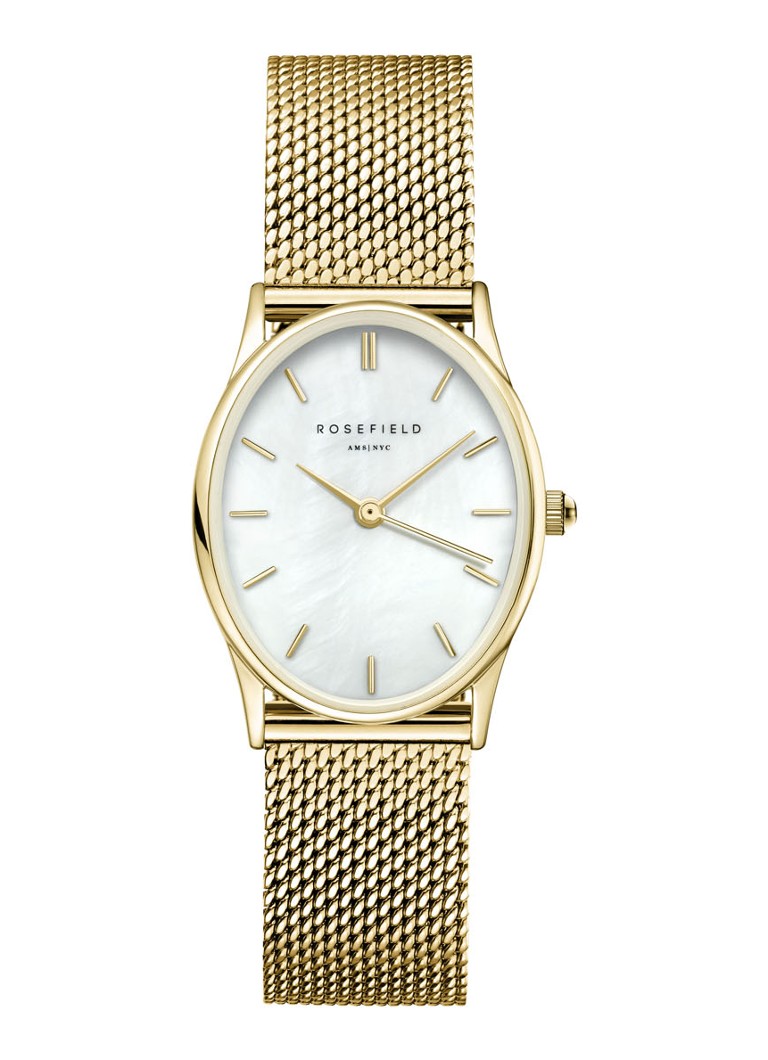 Rosefield Dames The Oval horloge OWGMG-OV10