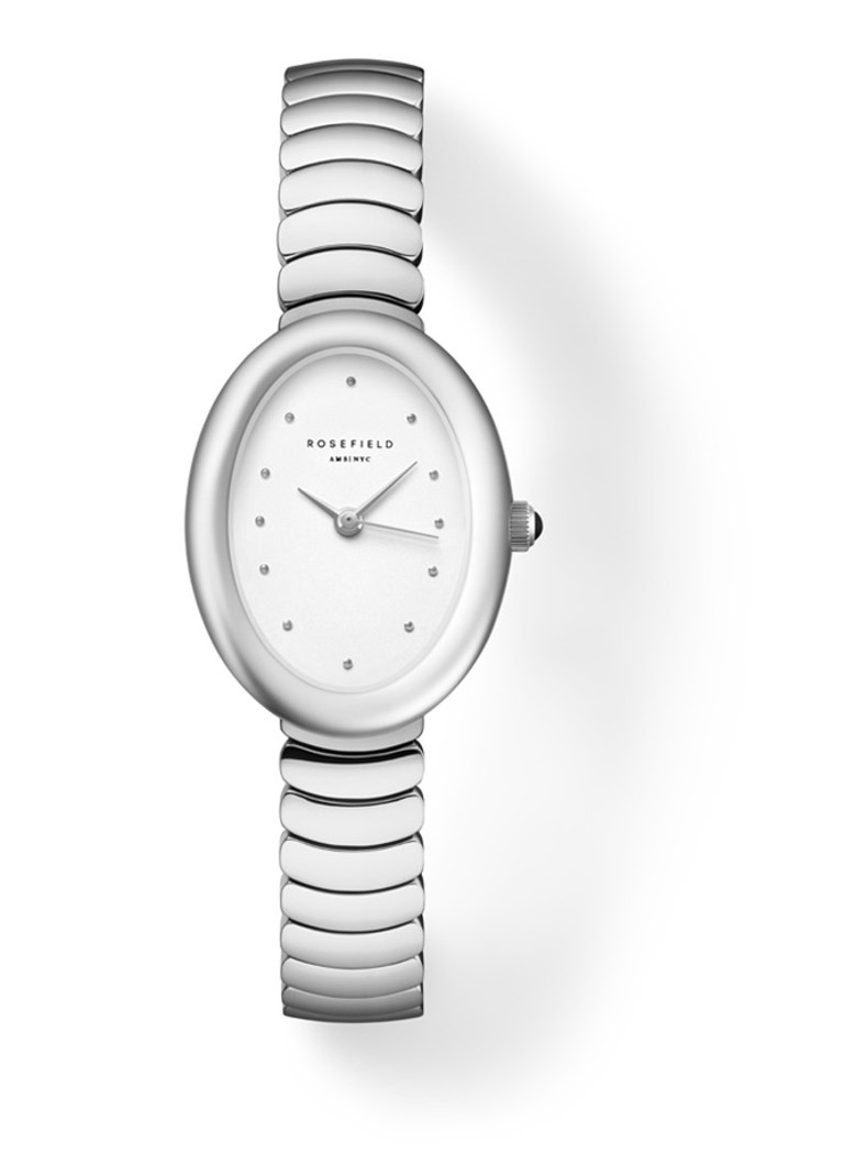 Rosefield Dames Ovale horloge OVWSSS-OV20