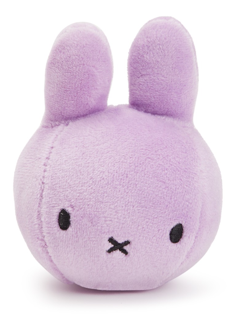 Nijntje Jongens Knuffel knijpbal 9 cm in de kleur Lila, maat: 9CM