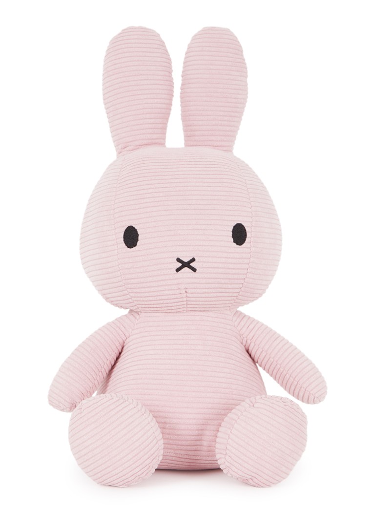 Nijntje Jongens Miffy knuffel 50 cm in de kleur Roze, maat: 50CM