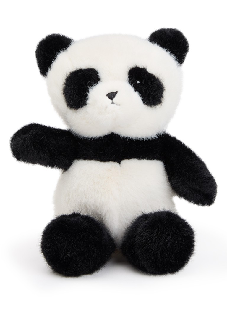 WWF Floppy Panda knuffel in de kleur Zwart, maat: 18 CM