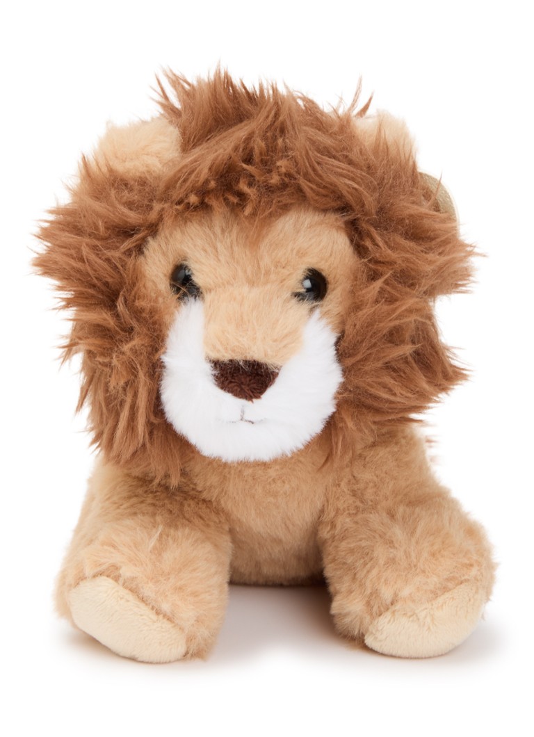 WWF Leeuw knuffel in de kleur Zand, maat: 16 CM