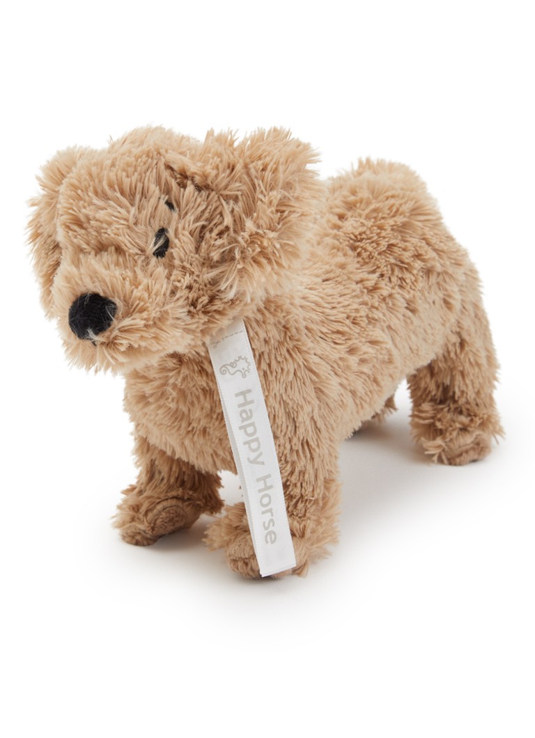 Happy Horse Meisjes Dachshund Duke knuffel 20 cm in de kleur Lichtbruin, maat: 20 CM