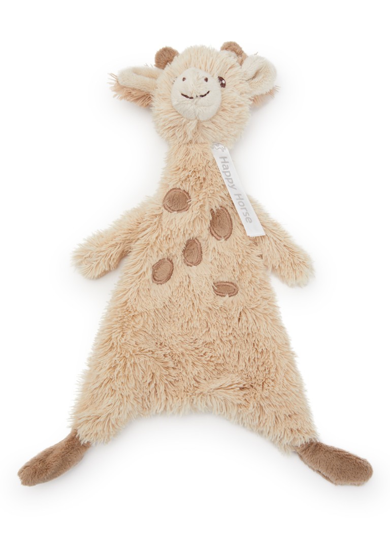 Happy Horse Meisjes Giraffe Gus knuffeldoekje 26 cm in de kleur Lichtbruin, maat: 26 CM