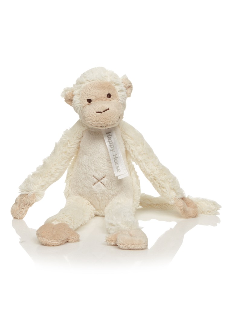 Happy Horse Wit knuffelaapje Micky 32 cm