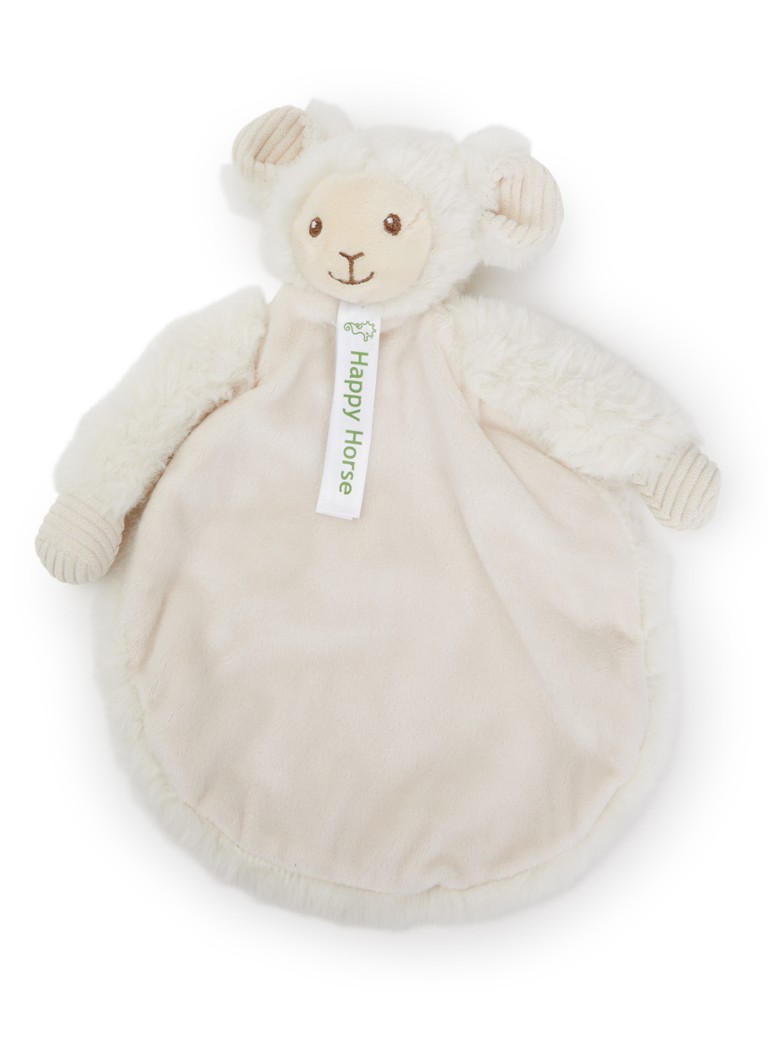 Happy Horse Sheep Seth knuffeldoekje 26 cm in de kleur Gebroken wit, maat: 26 cm