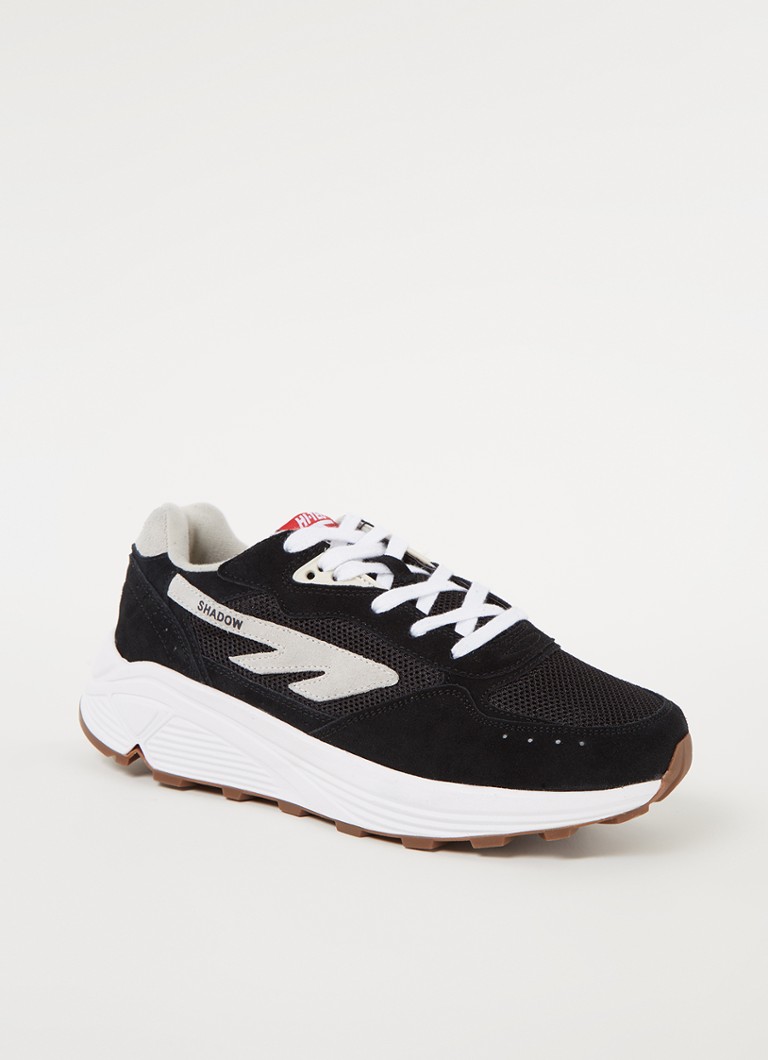 Hi-Tec Heren HTS Shadow RGS sneaker met suède details in de kleur Zwart, maat: 42