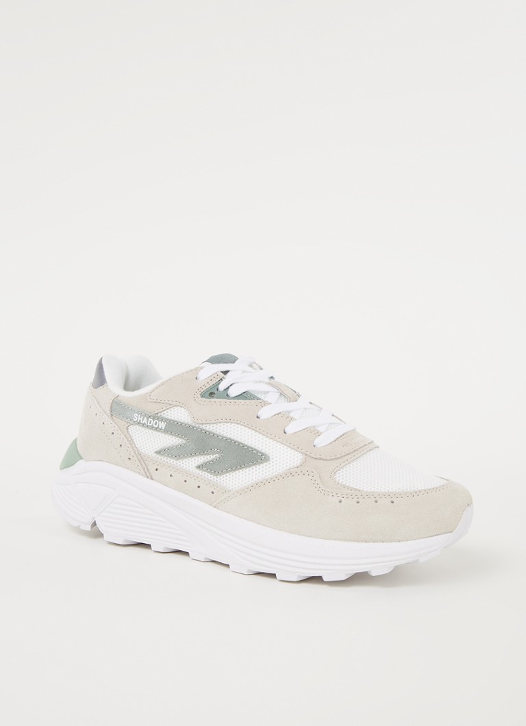 Hi-Tec Heren HTS Shadow RGS sneaker met suède details in de kleur Beige, maat: 42