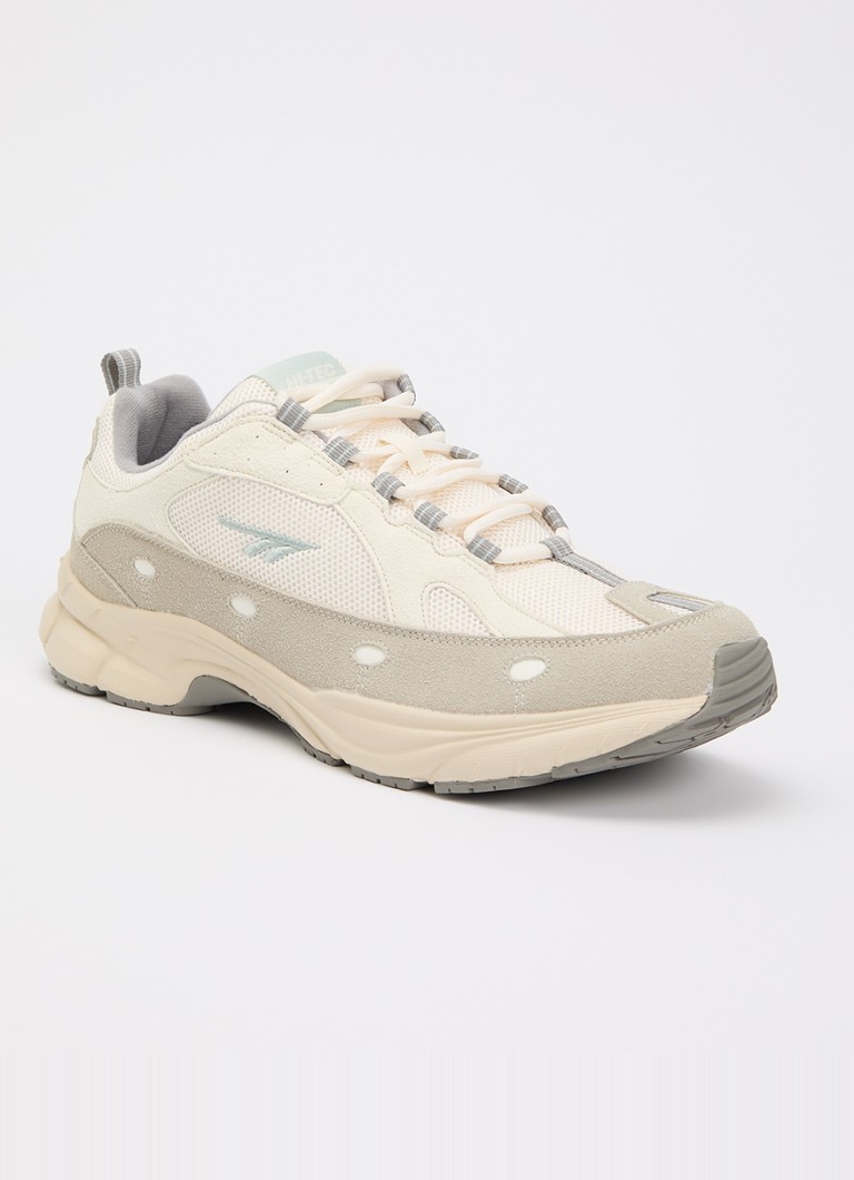 Hi-Tec Heren Adv Racer sneaker met suède details in de kleur Beige, maat: 40