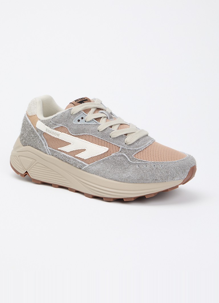 Hi-Tec Heren HTS Shadow RGS sneaker met details van suède in de kleur Grijs, maat: 43