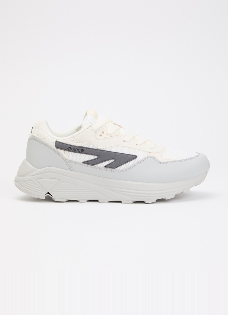 Hi-Tec Heren HTS Shadow RGS sneaker met suède details in de kleur Ivoor, maat: 41