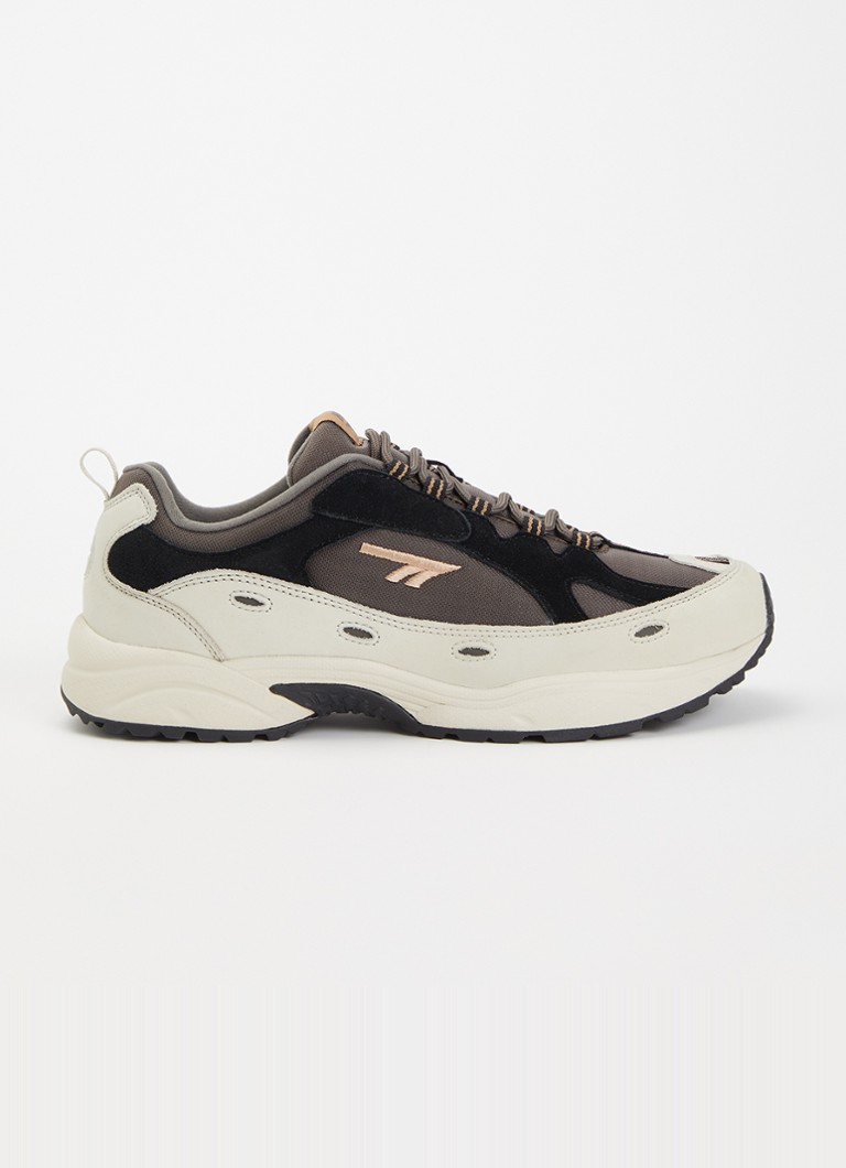 Hi-Tec Heren HTS Flash ADV Racer sneaker met suède details in de kleur Bruin, maat: 46