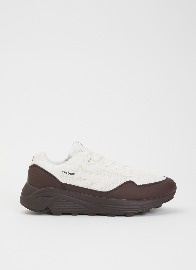 Hi-Tec Heren HTS shadow RGS sneaker van mesh met details van suède in de kleur Bruin, maat: 46