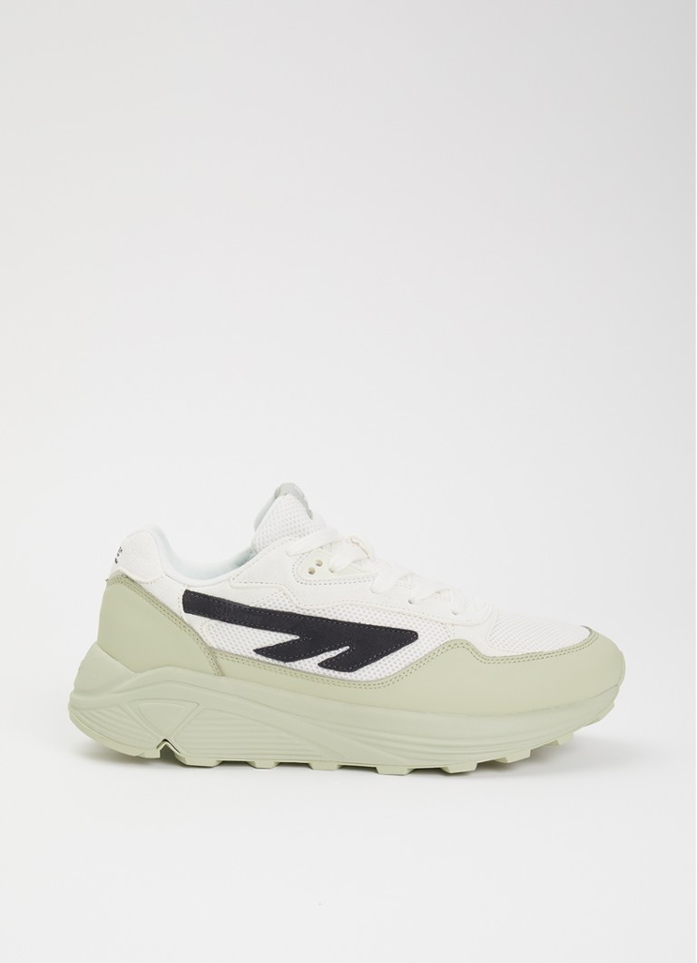 Hi-Tec Heren HTS shadow RGS sneaker van mesh met details van suède in de kleur Beige, maat: 46