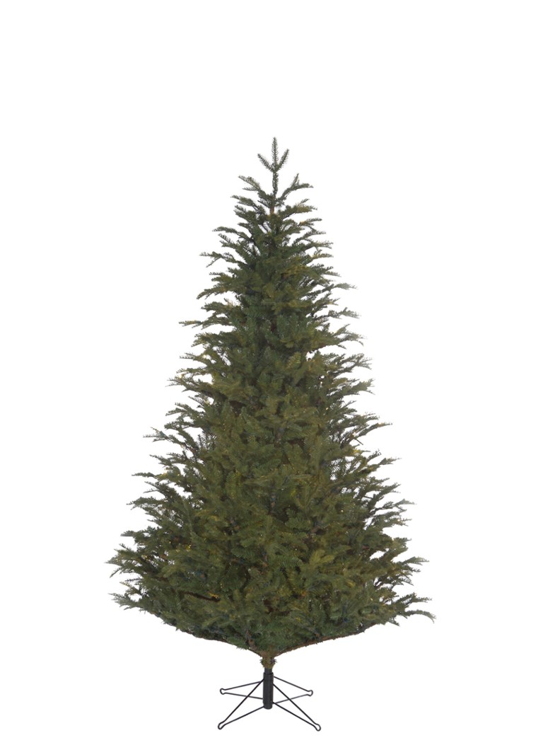 Black box Frasier kunstkerstboom met LED verlichting 185 cm Groen - Deal