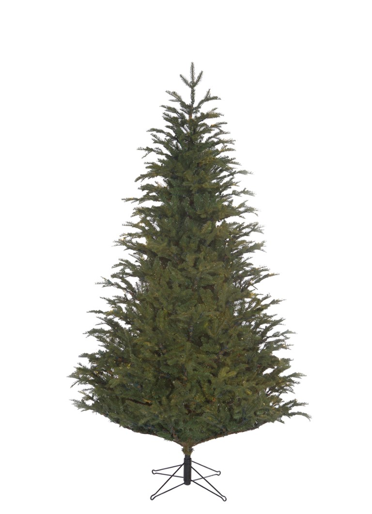Black box Frasier kunstkerstboom met LED verlichting 215 cm Groen - Deal