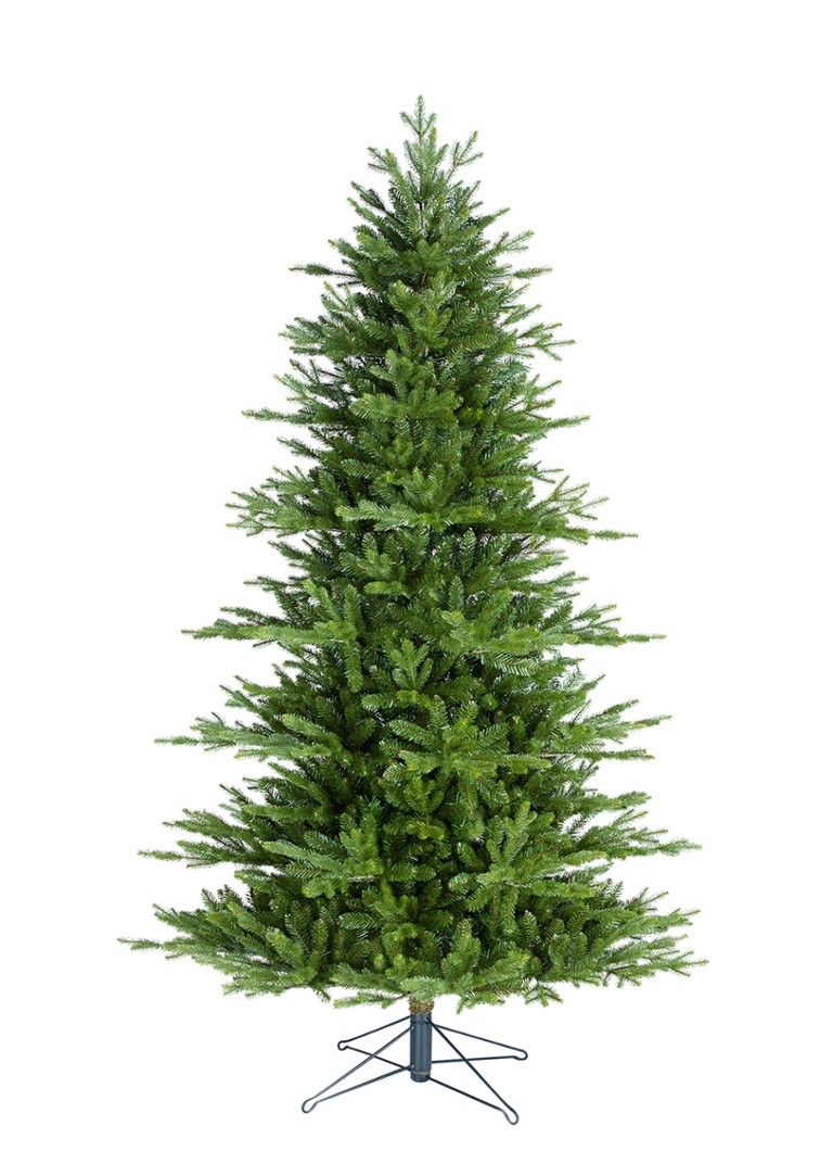 Black box Macallan kunstkerstboom met LED verlichting 230 cm Groen - Deal