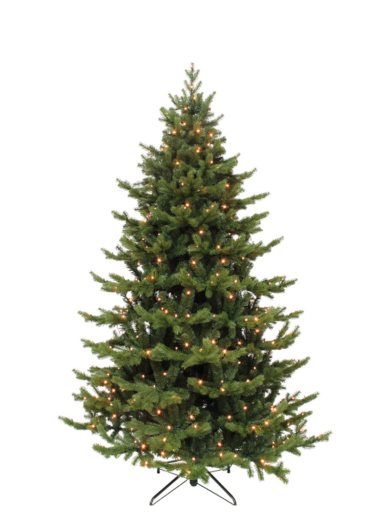 Triumph Tree Sherwood kunstkerstboom met LED verlichting 215 cm Donkergroen - Deal