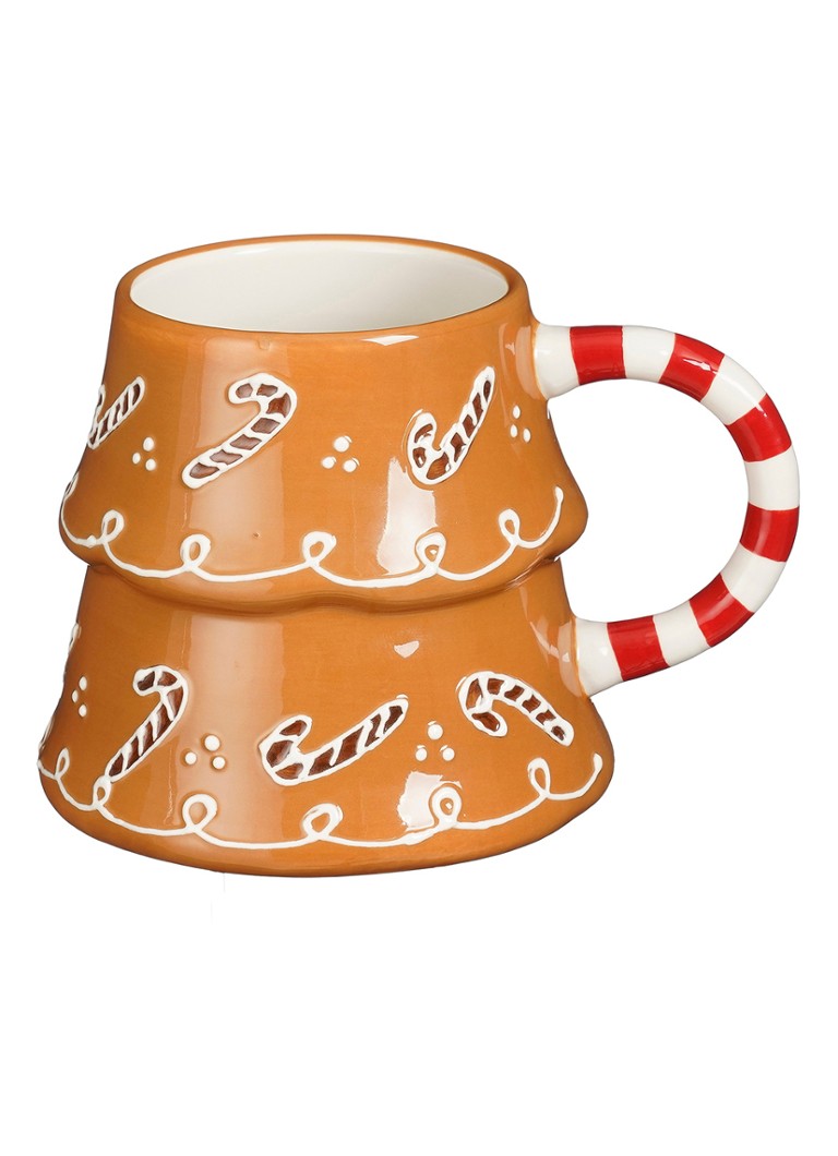 Mica Decorations Koekjes mok 14,5 cm Bruin